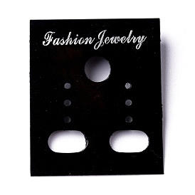 100 Set Jewelry Earring Display Card Holder 9x5cm OPP Cellophane Bags 15.5x6cm 