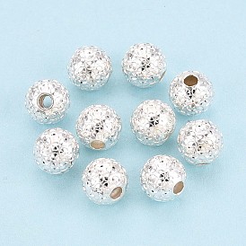 925 шарики стерлингового серебра, круглые, 