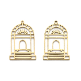 201 подвески из нержавеющей стали, лазерная резка, очаровывать солнечную дверь