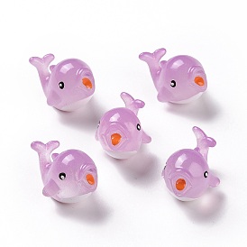 Прозрачные смолы кабошоны, серия морских животных, дельфин