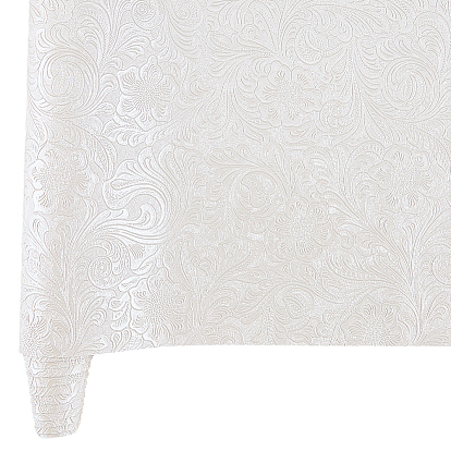 Tela de cuero de pvc, para suministros de artesanía de bricolaje, Rectángulo