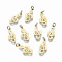 304 Stainless Steel Charms, Laser Cut, with Jump Ring, Musical Note