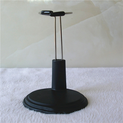Mini Plastic & Metal Doll Display Stand, Doll Holder Stand