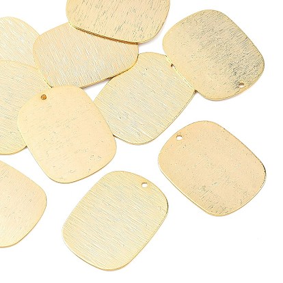 Латунные подвески, прямоугольник амулеты, без никеля , штамповка пустой метки