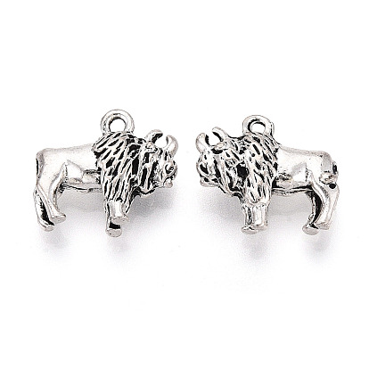 Сплавочные подвески тибетского стиля, лев прелести