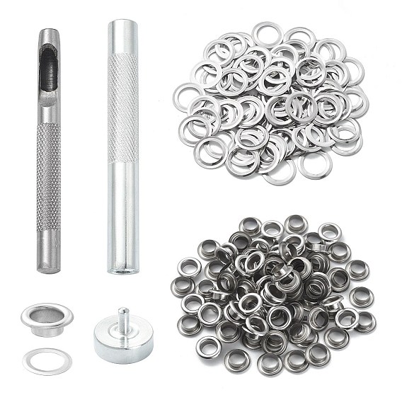 Инструмент для сверления отверстий из стали и кожи, с противоскользящей текстурой, для крепления люверса кожаного ремня