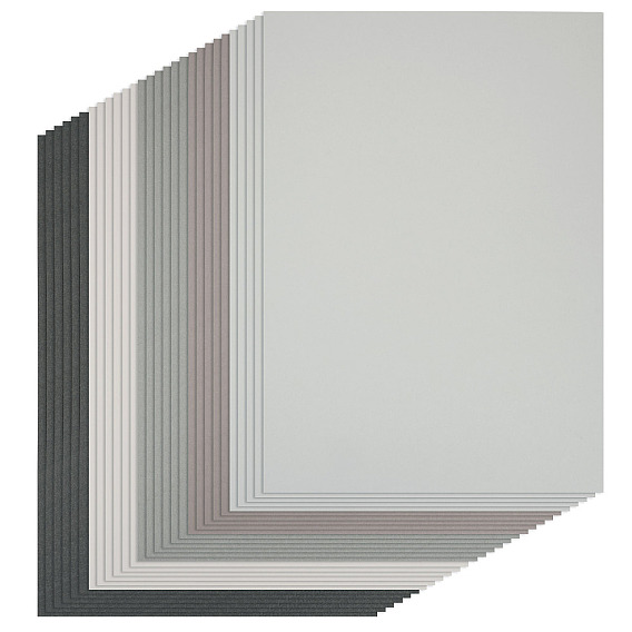 30 шт. 5 цвета a4 бумага для рукоделия картон, для изготовления открыток своими руками, прямоугольные