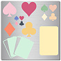Трафареты для штампов из нержавеющей стали, для diy scrapbooking / фотоальбом, декоративная тисняющая бумажная карточка, матовый цвет нержавеющей стали