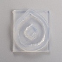 Crystals Cluster Slices Silicone Geode Molds, Hollow Irregular Epoxy Resin Molds, for Faux Agate Slices Making, Necklace, Jewelry Making