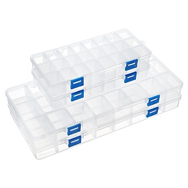 Plastic Bead Containers Rectangle