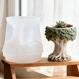 Силиконовые формы для цветочных горшков своими руками, Силиконовые формы, формы для литья смолы, дерево