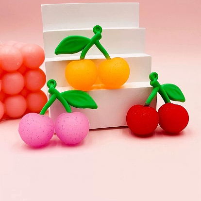 Пластиковые подвески из пвх, вишня