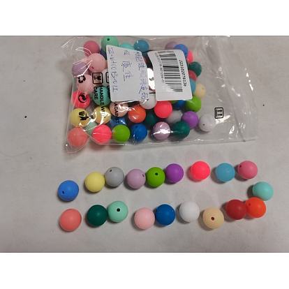 Perles rondes en silicone