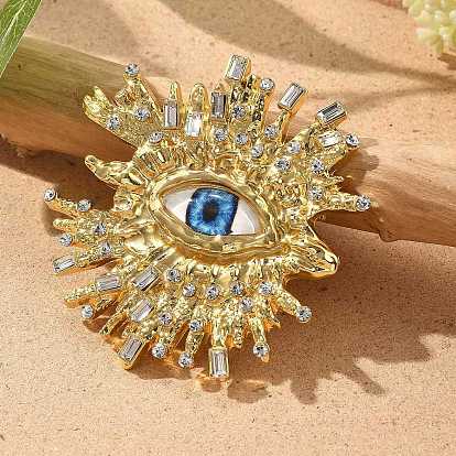 Броши из сплава со стразами от сглаза для одежды рюкзака