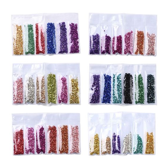 Glass Chip Beads, for DIY Drip Filler