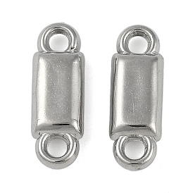 CCB Plastic Connector Charms, Rectangle