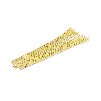 Brass Coreana Chains Tassel Pendants