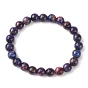 Bracelet extensible en perles d’oeil de tigre de galaxie naturelle