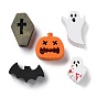 Печатные деревянные бусины, бусины на тему Хэллоуина