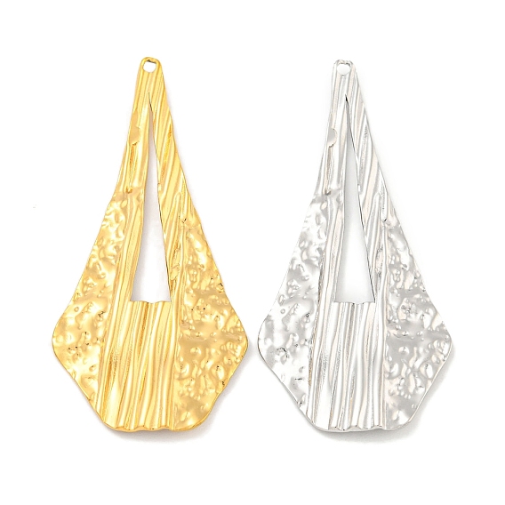 304 из нержавеющей стали большие кулоны, неправильное очарование слезы, 