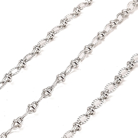 304 Stainless Steel Oval Link Chains, Soldered