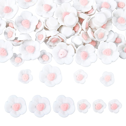 Resin Cabochons, for DIY Decoration, Flower
