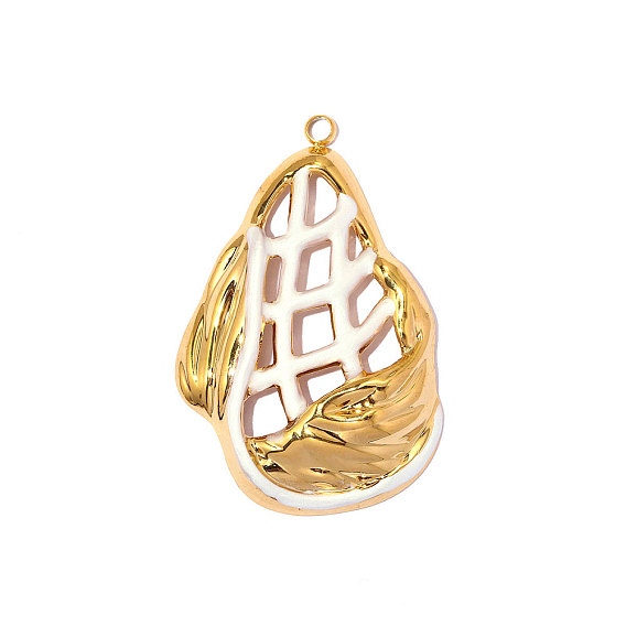 304 подвески из нержавеющей стали, слезинки, ионное покрытие (ip), зеркальная полировка, реальный 18 k позолоченный