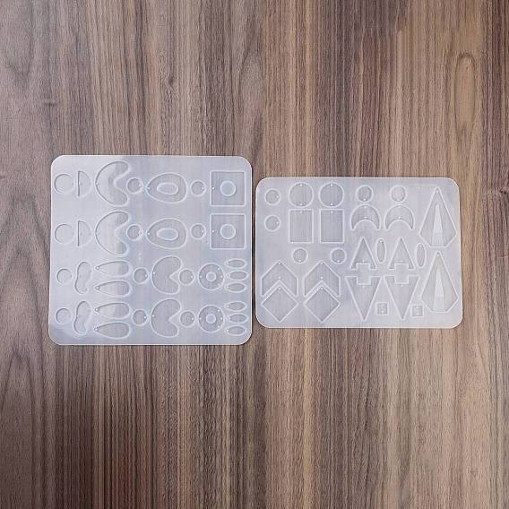 DIY силиконовые формы кулон, формы для литья смолы, для уф-смолы, изготовление ювелирных изделий из эпоксидной смолы, неправильная геометрия