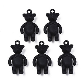 Подвески из сплава, окрашенные распылением, без кадмия, без никеля и без свинца, медведь