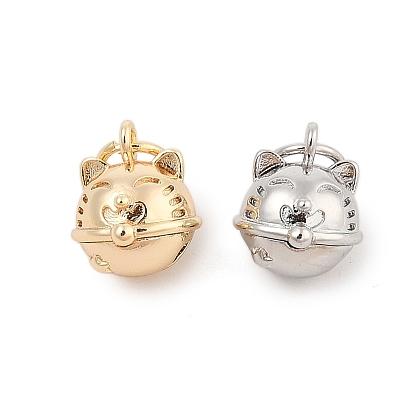 Латунные подвески, без кадмия, без никеля и без свинца, с целью перехода в кольце, подвески в форме кошки