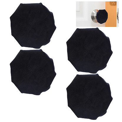 Polycotton Door Knob Cover, Handle Cushion to Decorate Round Knob, Anti-Collision Protector for Kids, Round