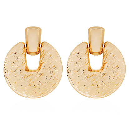 Alloy Dangle Stud Earrings