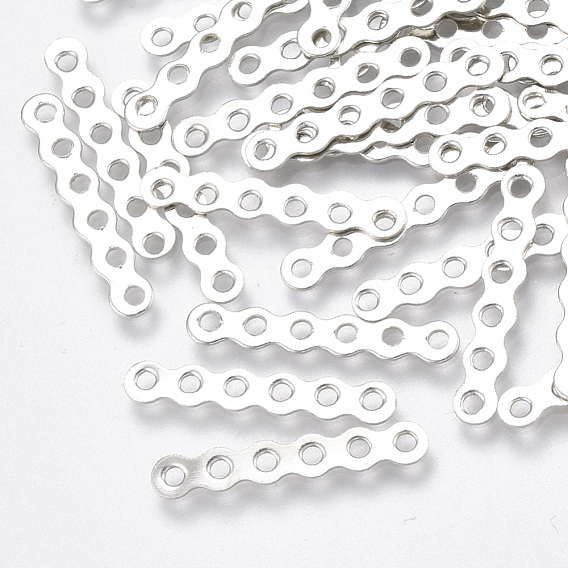 Iron Spacer Bars, 6-Hole, Nickel Free, Wave