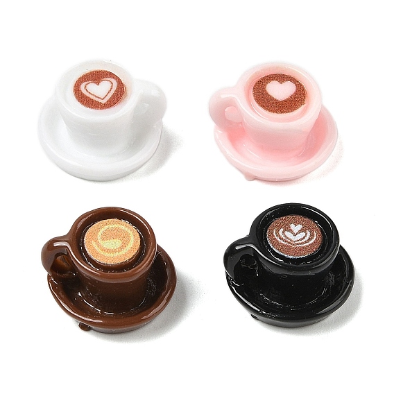 Миниатюрные украшения из смолы и кофе, для садовых кукольных домиков