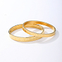 2Pcs 2 Style Stainless Steel Hinged Bangles for Women, Roman Number Bangle