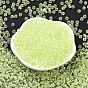 6/0 Luminous Glass Seed Beads, Glow in the Dark Round Beads, Inside Colours Round