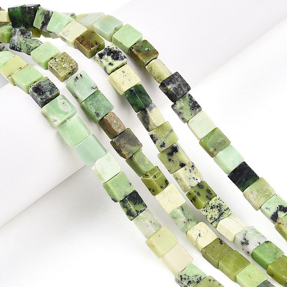 Природные серпантину нитей бисера, квадратный