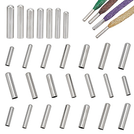 112шт 7 стиль колонны латунные аксельбанты, кончики шнурков