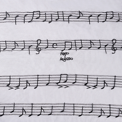 Полиэстеровая сетчатая ткань с рисунком музыкальной ноты, для украшения костюмов