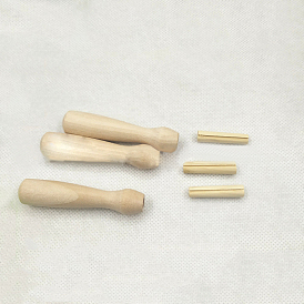 Ручка иглы для пробивания дерева, инструмент для рукоделия из шерстяного войлока