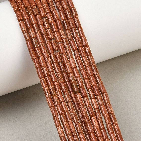Synthetic Goldstone Beads Strands, Column