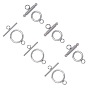 304 Stainless Steel Toggle Clasps, Ring Shape