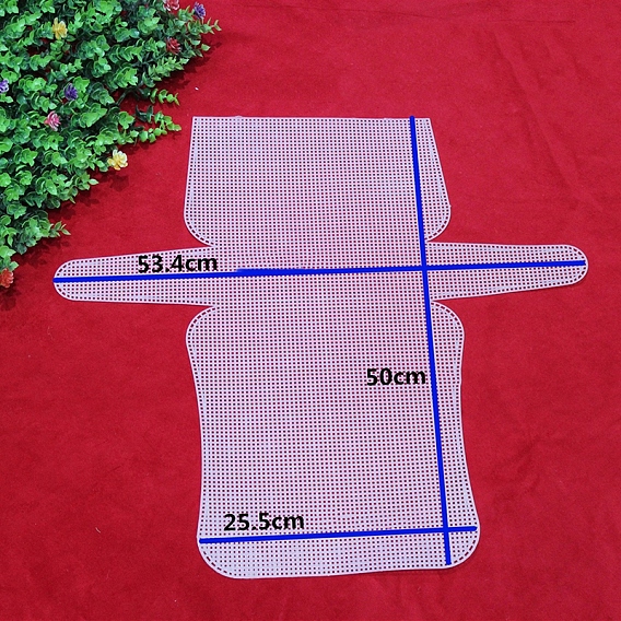 Поделки прямоугольник пластиковая сетка холст лист, для вязания сумки крючком проекты аксессуары