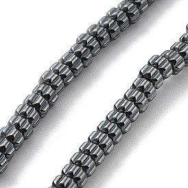 Synthetic Non-Magnetic Hematite Beads Strands, Wheel