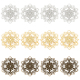 Iron Filigree Joiners Links, Flower