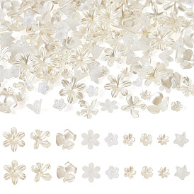 270 шт. 9 стили акриловые бусины с имитацией жемчуга