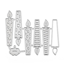 Трафареты для резки углеродистой стали свечи, для diy scrapbooking / фотоальбом, декоративная тисняющая бумажная карточка