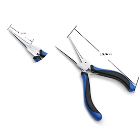 High-Carbon Steel Jewelry Pliers, Long Needle Nose Plier