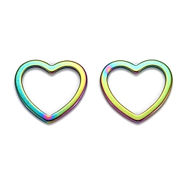 Revestimiento iónico (ip) 304 anillos de unión de acero inoxidable, corazón