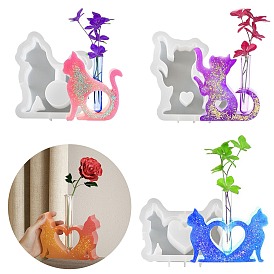 Vase Resin Silicone Mold Dropping Glue DIY Water Cultivation Branch Flower Arranger Wholesale